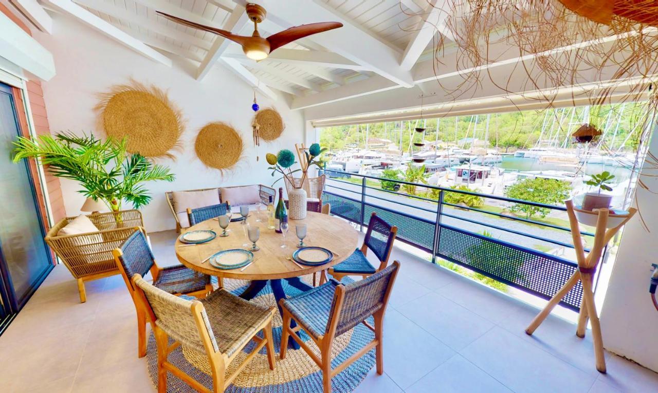 Marina, Spa & Sun - 2 Bedrooms - Luxury Apartment Anse Marcel Exteriör bild