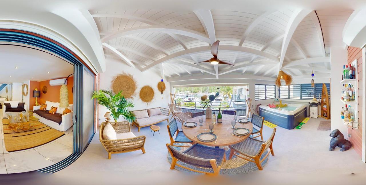 Marina, Spa & Sun - 2 Bedrooms - Luxury Apartment Anse Marcel Exteriör bild